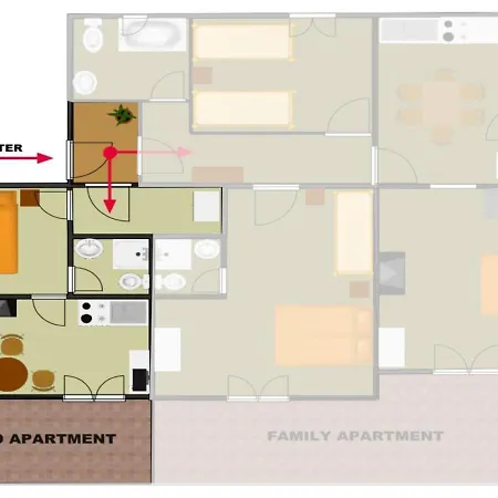 Apartment With A Parking Space Slatine, Ciovo - 12811
